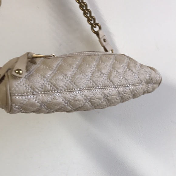 Marc Jacobs Ivory calf leather quilted clutch or chain shoulder bag - Picture 4 of 16